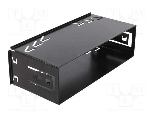 4CARMEDIA Semi-bastidor de montaje de radio 1 DIN para JVC, negro 4CARMEDIA Semi-bastidor de montaje de radio 1 DIN para JVC, negro