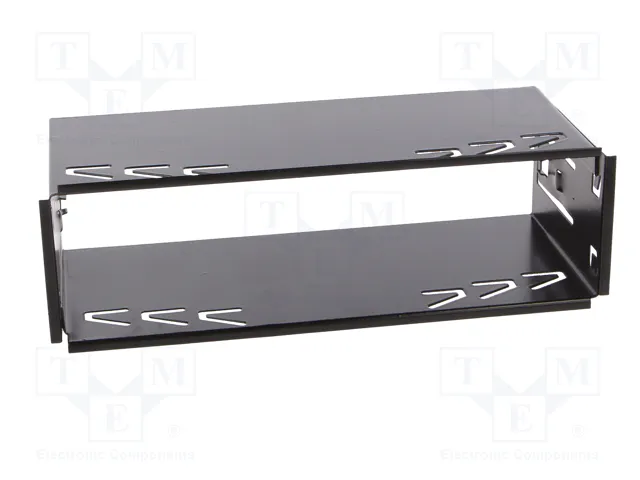 4CARMEDIA Semi-bastidor de montaje de radio 1 DIN para JVC, negro 4CARMEDIA Semi-bastidor de montaje de radio 1 DIN para JVC, negro