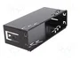 4CARMEDIA Semi-bastidor de montaje de radio 1 DIN para JVC, negro