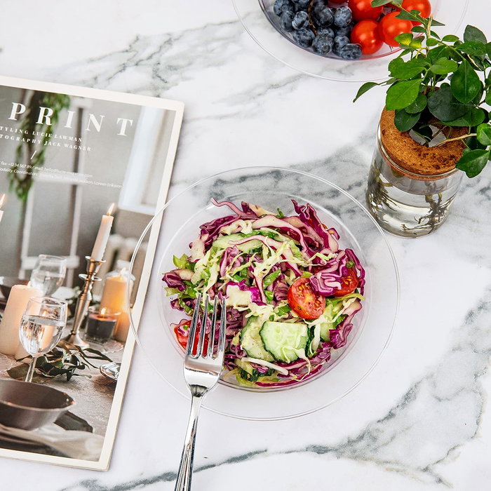 Algon Set 4 Bol Transparente PS 19 cm (24 Unidades) Algon Set 4 Bol Transparente PS 19 cm (24 Unidades)