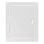 Edm Tapa de registro rectangular acero empotrable 20x25cm blanca