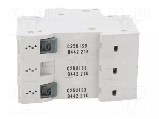 SIEMENS 5SL4325-7 Interruptor magnetotérmico 3 polos 25A 10kA SIEMENS 5SL4325-7 Interruptor magnetotérmico 3 polos 25A 10kA