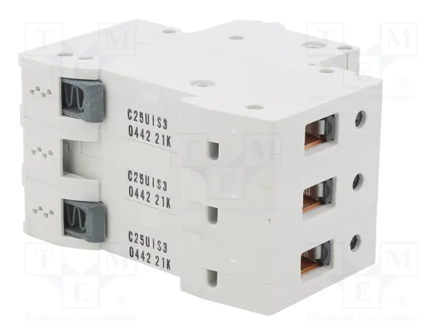 SIEMENS 5SL4325-7 Interruptor magnetotérmico 3 polos 25A 10kA SIEMENS 5SL4325-7 Interruptor magnetotérmico 3 polos 25A 10kA