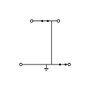 WAGO 870-507 Regleta de 500 V
