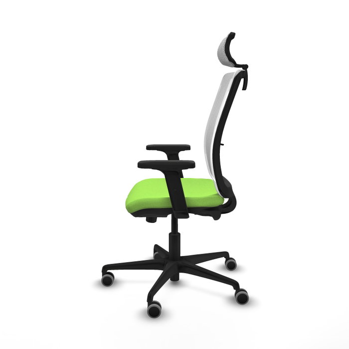 PIQUERAS Y CRESPO Silla de oficina Haches Pistacho y Blanco PIQUERAS Y CRESPO Silla de oficina Haches Pistacho y Blanco