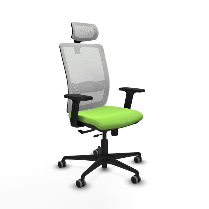 PIQUERAS Y CRESPO Silla de oficina Haches Pistacho y Blanco PIQUERAS Y CRESPO Silla de oficina Haches Pistacho y Blanco