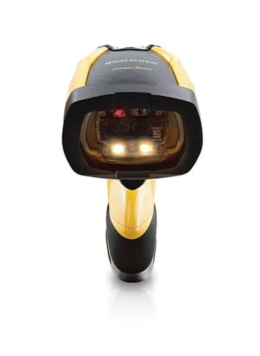 Datalogic PD9630-SRK1 Lector de Códigos de Barras Portátil 1D/2D con USB, Resistente IP65/IP67, Color Negro y Amarillo