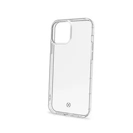 Celly Hexagel - Funda Protectora Transparente para iPhone 14 6.1" (15.5 cm) - Resistente a Golpes, Caídas y Rayones
