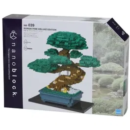 Kawada Nanoblock Bonsai Deluxe Figura de Ladrillo Bloques de Construcción, 1130 Piezas KAW4972825210116