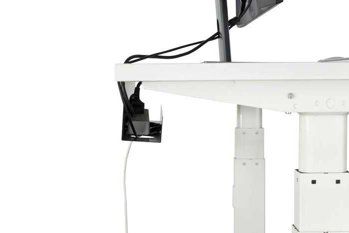 Phoenix technologies Bandeja Organizador De Cables Para Escritorio Metálica