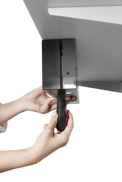 Phoenix technologies Bandeja Organizador De Cables Para Escritorio Metálica