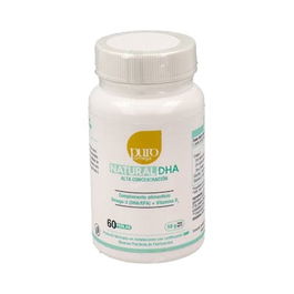 PURO OMEGA DHA Alta Concentración 60 Perlas con Omega 3 y Vitamina D3