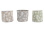 DKD Home Decor Cesta Algodón 16x16x10 Surtida