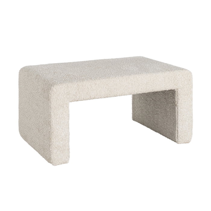 Banco Crema Dm-Tejido 90 X 60 X 43 cm