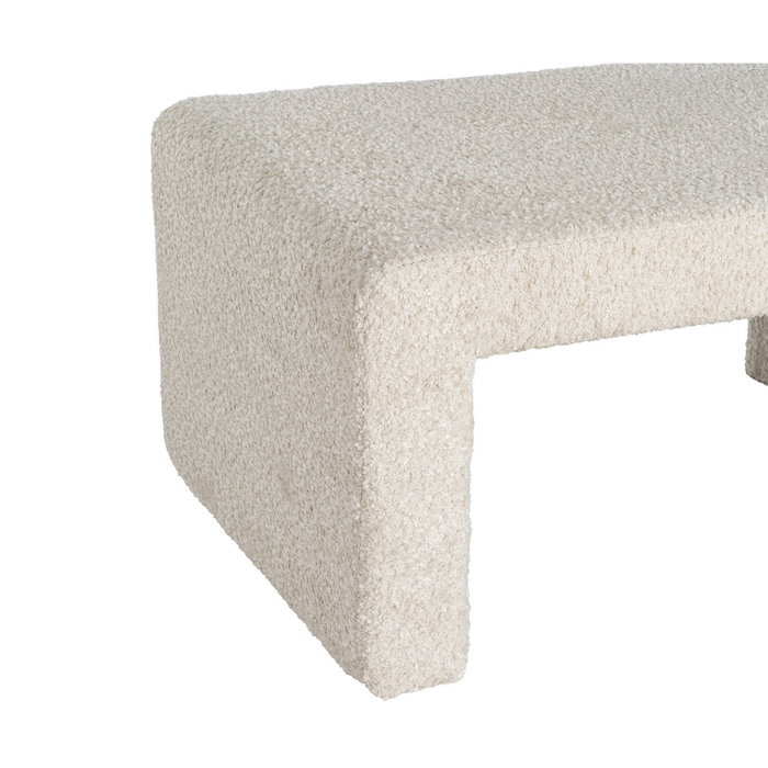 Banco Crema Dm-Tejido 90 X 60 X 43 cm