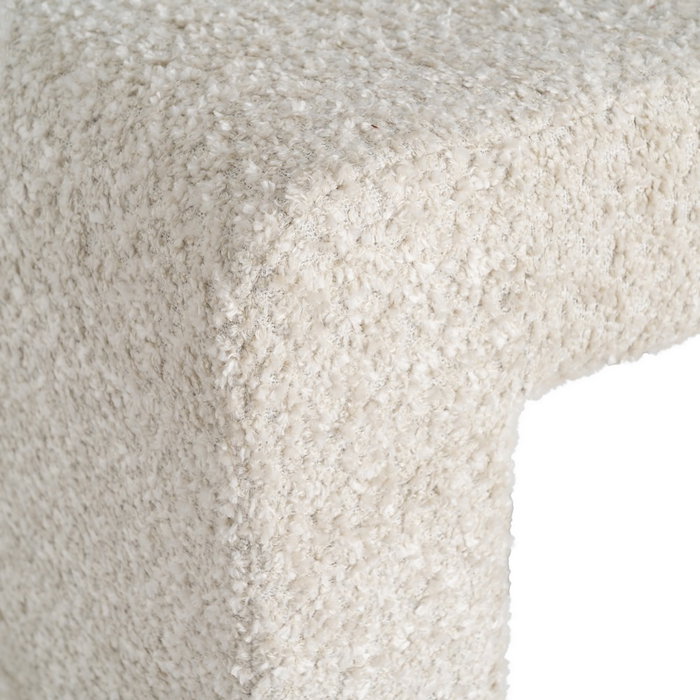 Banco Crema Dm-Tejido 90 X 60 X 43 cm