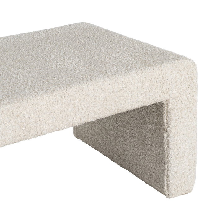 Banco Crema Dm-Tejido 90 X 60 X 43 cm
