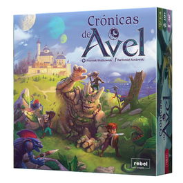 Rebel Crónicas de Avel Juego de Mesa Cooperativo PEGI 8 1-4 Jugadores 45-60 Minutos