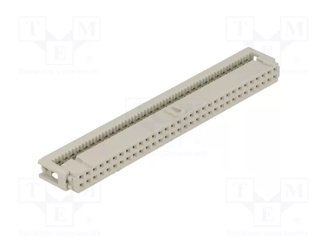 HARTING Conector IDC hembra de 64 pines recto 2,54mm