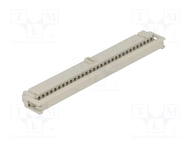 HARTING Conector IDC hembra de 64 pines recto 2,54mm