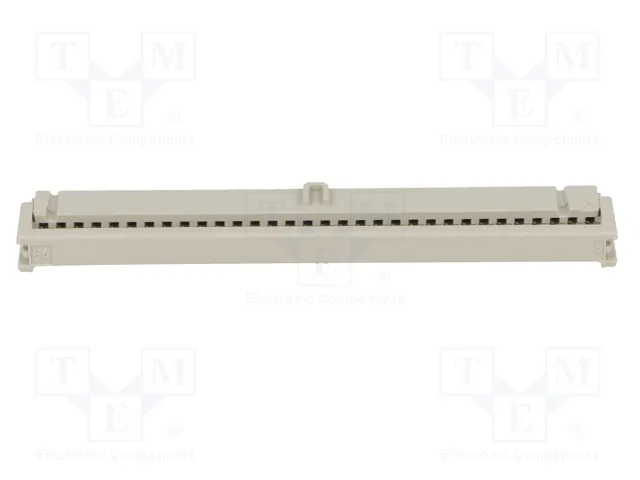 HARTING Conector IDC hembra de 64 pines recto 2,54mm