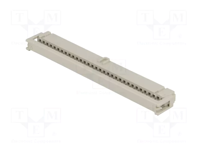 HARTING Conector IDC hembra de 64 pines recto 2,54mm