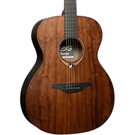 LAG Guitarra Acústica Auditorium Sauvage Lag Acabado Satinado Cuerpo de Eucalipto Tapa Maciza Brankowood 6 Cuerdas