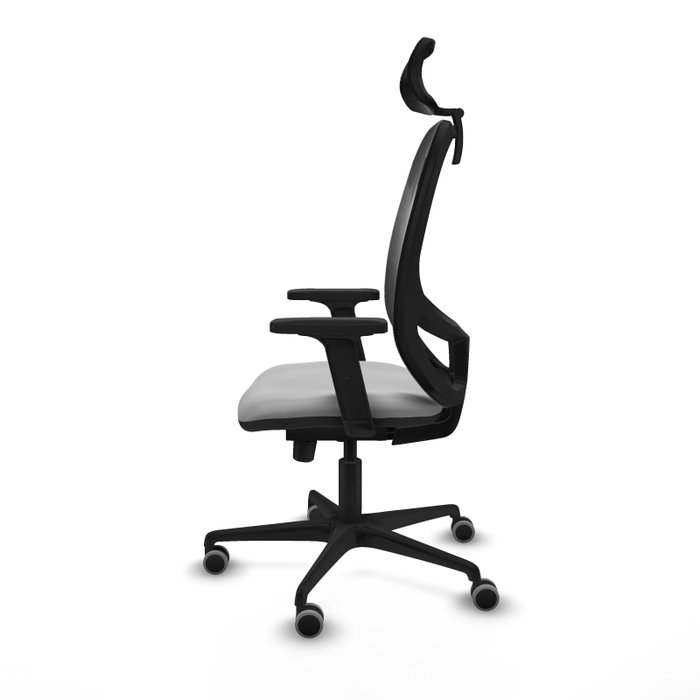 PIQUERAS Y CRESPO Silla de oficina Cilanco con mecanismo Sincro/Traslack, Gris claro y Negro PIQUERAS Y CRESPO Silla de oficina Cilanco con mecanismo Sincro/Traslack, Gris claro y Negro