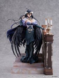 eStream Overlord Estatua Albedo Jet Black Dress Ver. 1/7