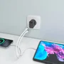 Aisens Cargador GaN 20W con USB-C y USB-A Negro A110-1026