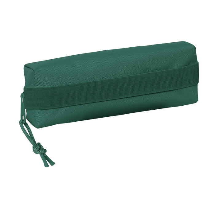 Safta Portatodo Rectangular con Goma Elástica Verde Oscuro 22cm