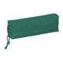 Safta Portatodo Rectangular con Goma Elástica Verde Oscuro 22cm