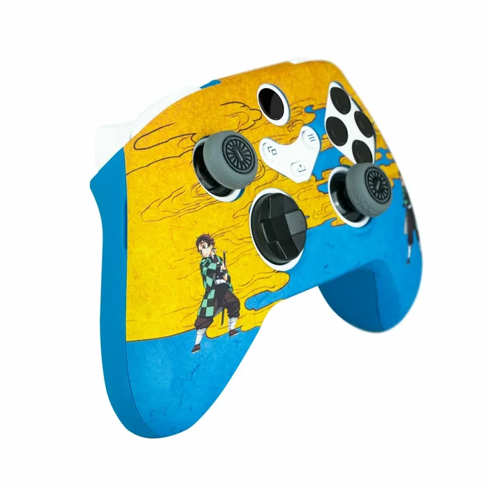 Fr tec DSXBCPTAN Pack Carcasa Rígida y Grips para Mando Xbox - Demon Slayer Kimetsu no Yaiba Tanjiro Kamado, Compatible con Xbox Series X/S, Licencia Oficial