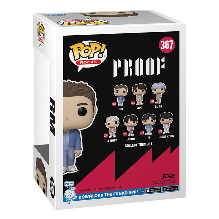 Funko POP! Rocks RM de BTS Figura de Vinilo Funko POP! Rocks RM de BTS Figura de Vinilo