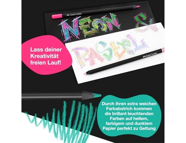 Faber-Castell Black Edition Tonos Piel, 12 unidades