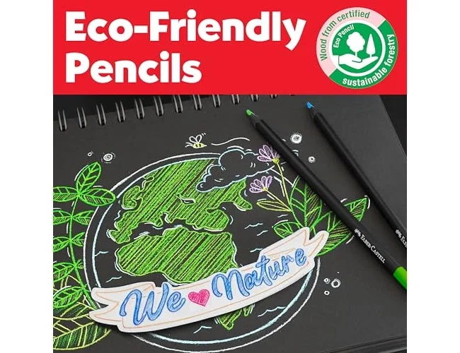 Faber-Castell Black Edition Tonos Piel, 12 unidades