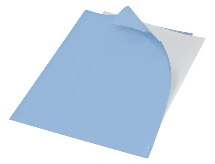 Liderpapel Carpeta Dossier Uñero Polipropileno Celeste Opaco A4