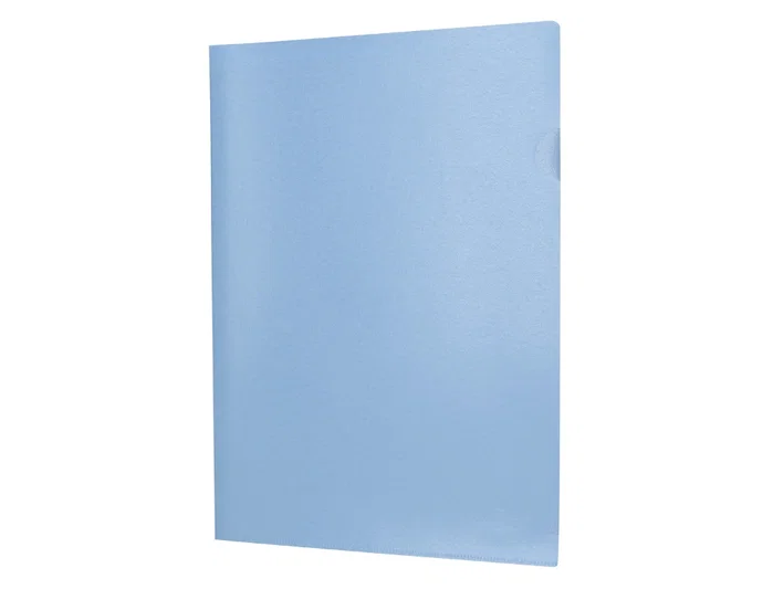 Liderpapel Carpeta Dossier Uñero Polipropileno Celeste Opaco A4