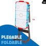Color Baby Juego Hockey Hielo Eléctrico de Madera Plegable 81x42x63 cm