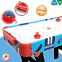Color Baby Juego Hockey Hielo Eléctrico de Madera Plegable 81x42x63 cm