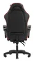 Mars Gaming MGC-X Silla Gaming Ergonómica con Respaldo Reclinable, Soporte Lumbar/Cervical y Reposapiés - Color Negro/Rojo