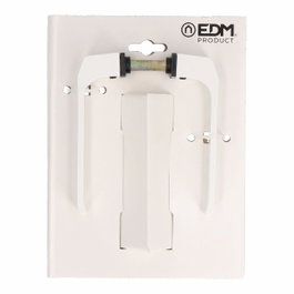 Edm Juego de manilla modelo 702 de aluminio blanco 32 mm