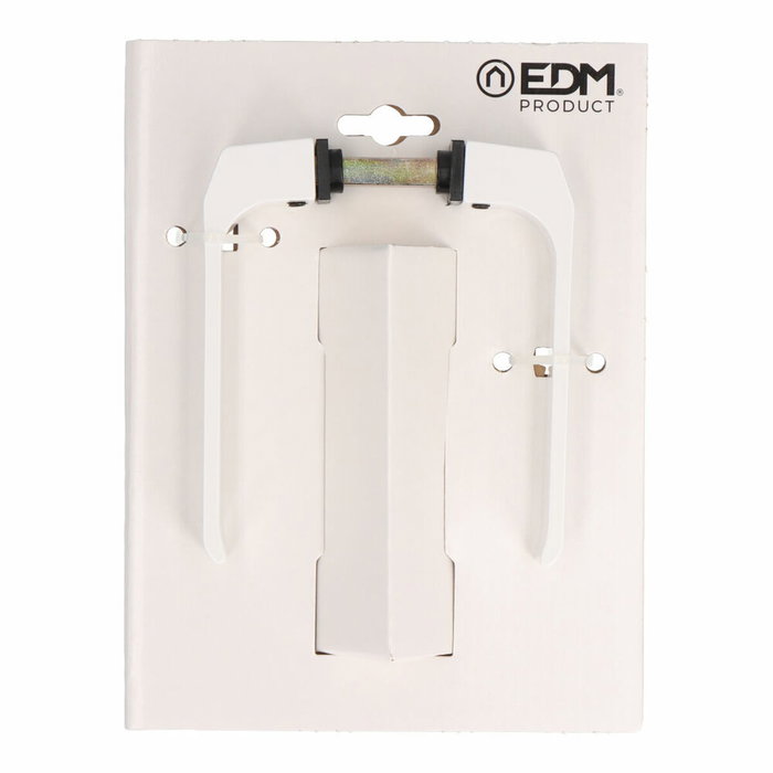 Edm Juego de manilla modelo 702 de aluminio blanco 32 mm Edm Juego de manilla modelo 702 de aluminio blanco 32 mm