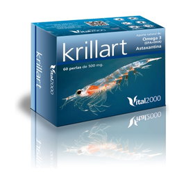 Vital2000 Krillart Omega-3 500mg 60 Cápsulas Aceite de Krill