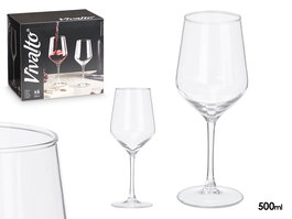 Vivalto Copa Vino 500 ml 8.5x23.5x8.5 cm (Set de 24)