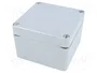 FIBOX ALN Carcasa universal de aluminio gris