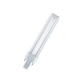 OSRAM DULUX S Energiesparlampe 5W/827 G23 FS1 - Lámpara de bajo consumo 5W, G23, luz blanco cálido 2700K, 10000h