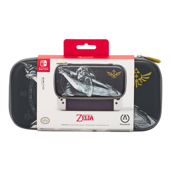 Power A Estuche Protector Battle-Ready Link para Nintendo Switch, OLED y Lite