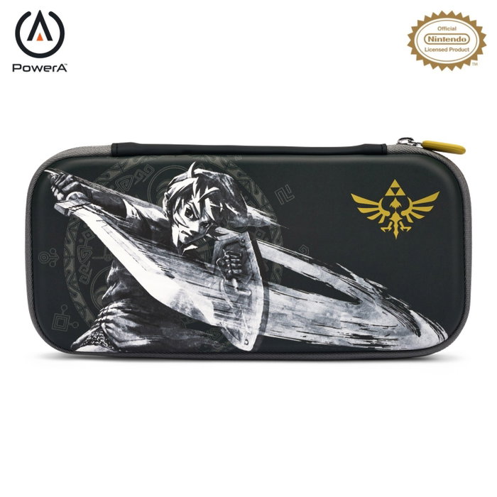 Power A Estuche Protector Battle-Ready Link para Nintendo Switch, OLED y Lite
