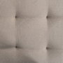 Chaise-Lounger Taupe Tejido-Metal 168 X 90 X 82 cm